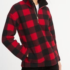 OLD NAVY sherpa sweater